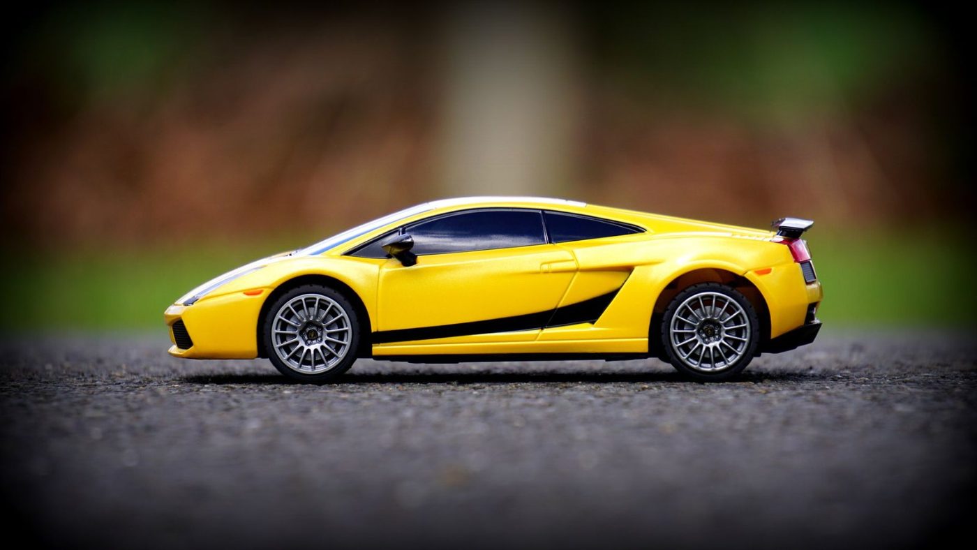 Close up of a Yellow Toy Car jigsaw puzzle