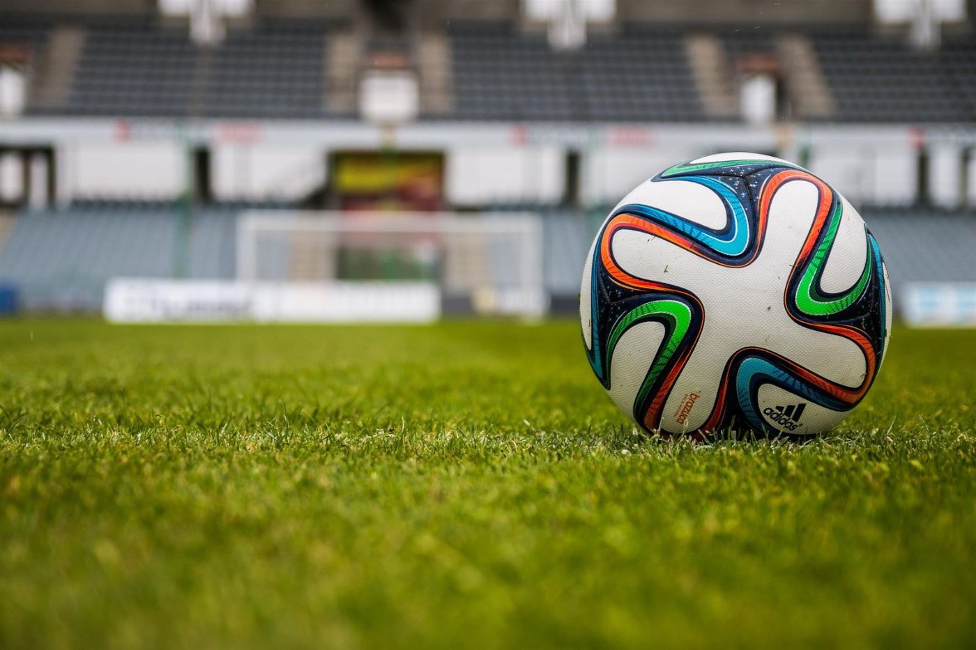 Vibrant Soccer Ball on a Lush Green jigsaw puzzle