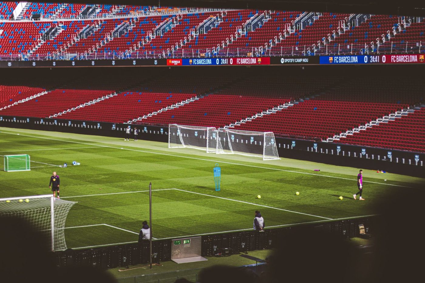 View of Empty Soccer Field at Fc jigsaw puzzle