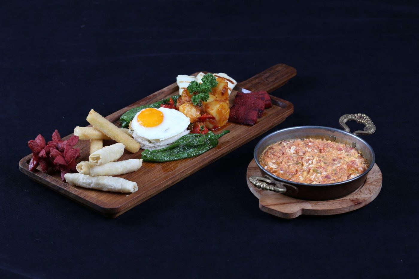 A Diverse and Colorful Breakfast Platter with jigsaw puzzle