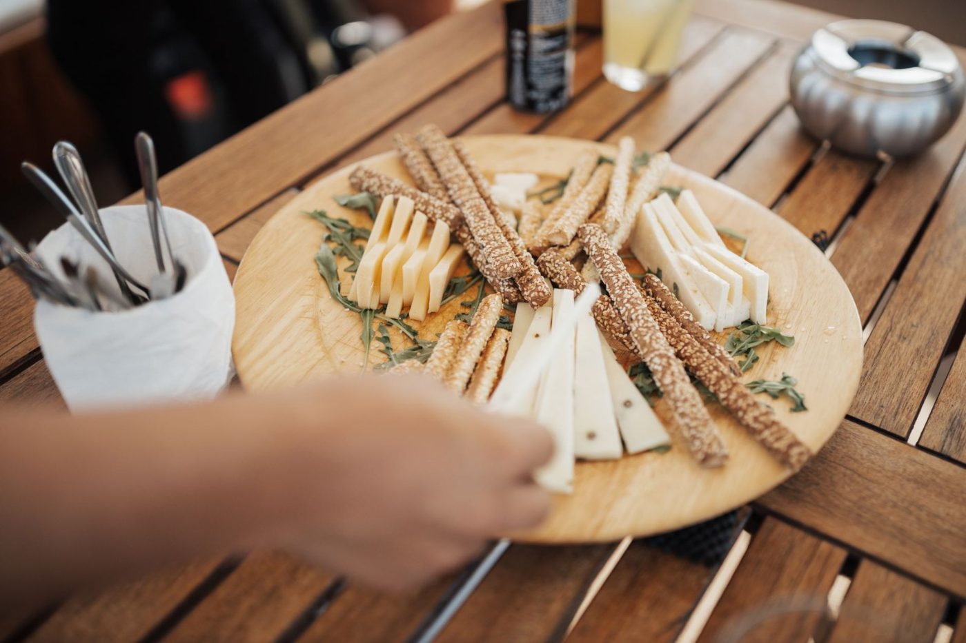 A Wooden Platter with Assorted Cheeses and — Free Online Jigsaw Puzzle | Jigsaw Planet
