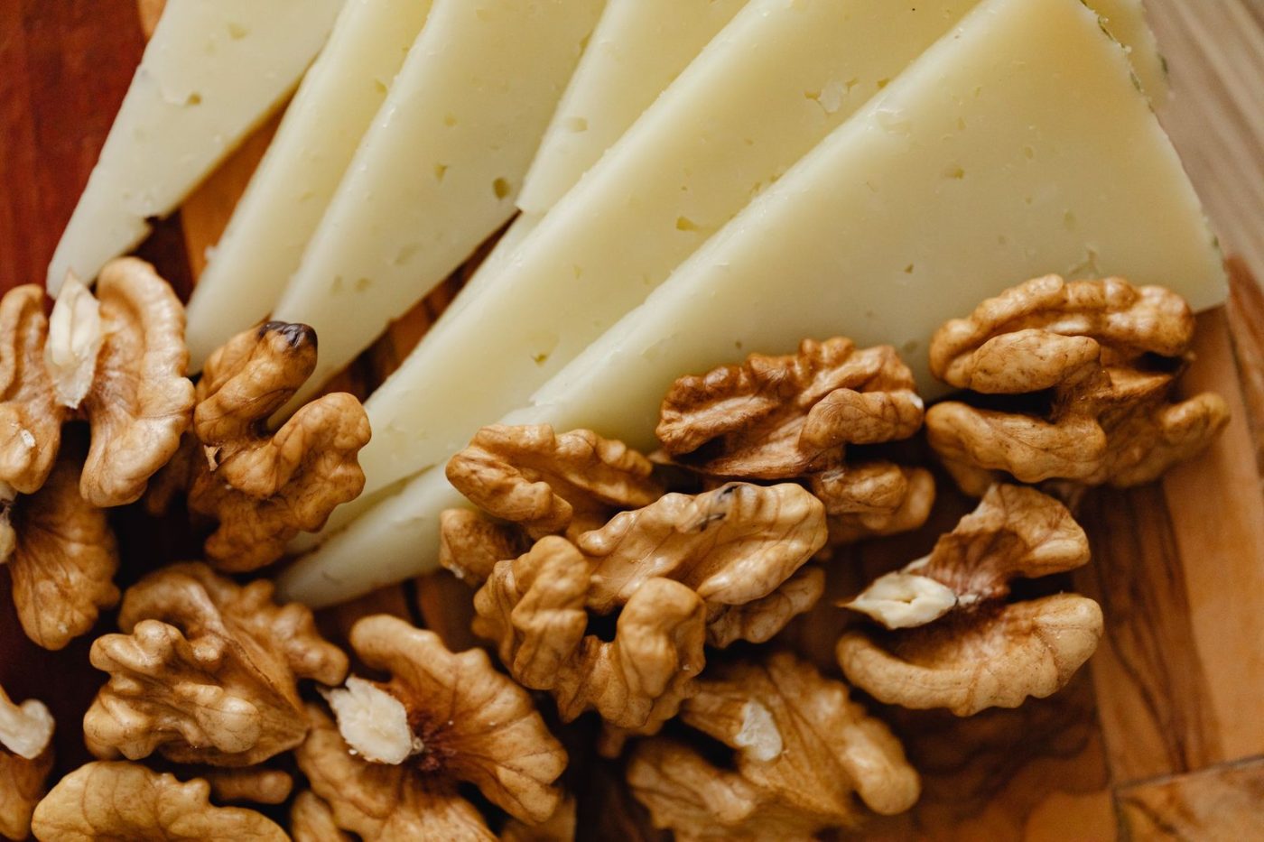Close up of Sliced Cheese with Walnuts jigsaw puzzle