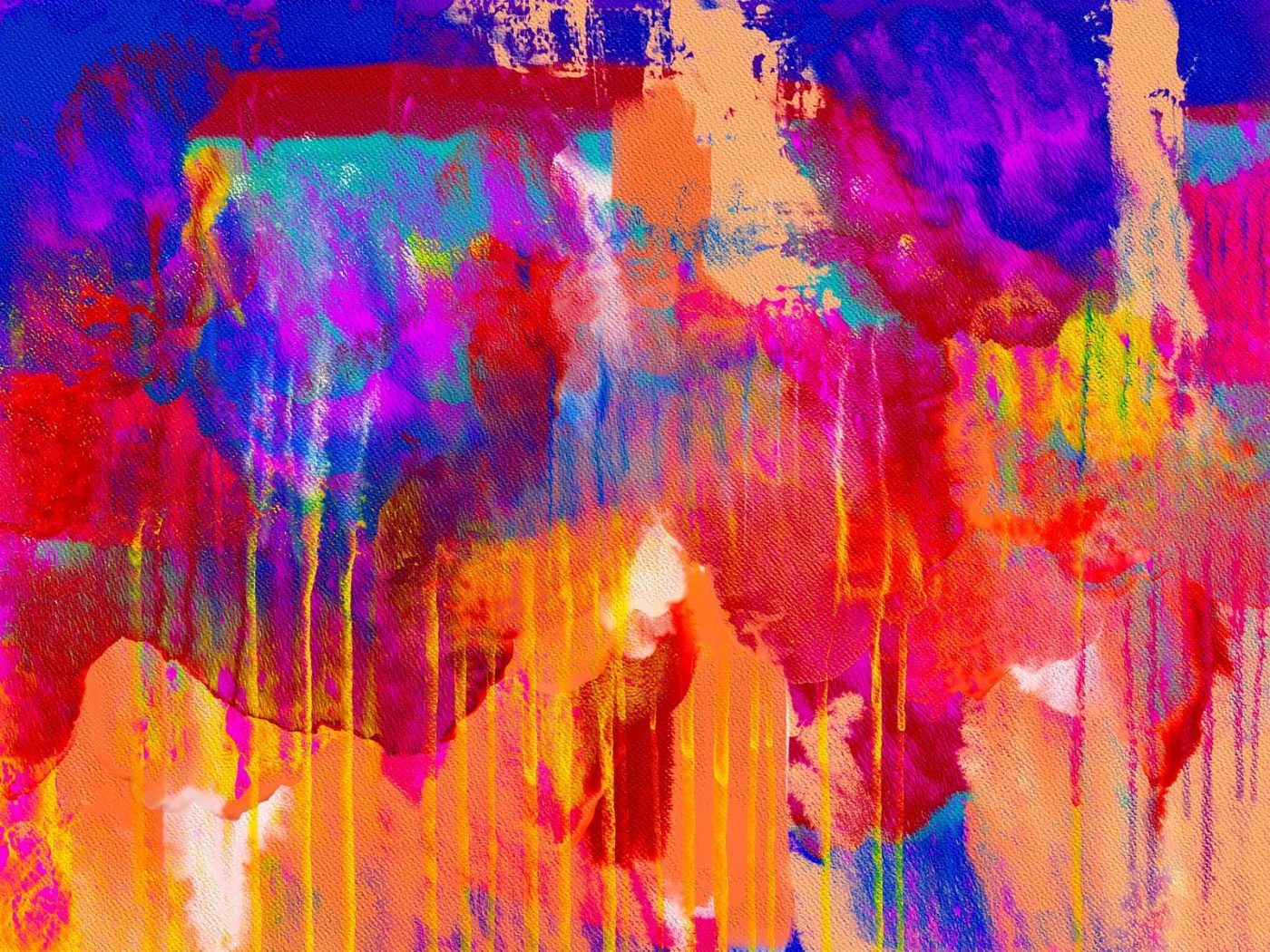 Colorful Abstract Art with Vivid Hues and jigsaw puzzle